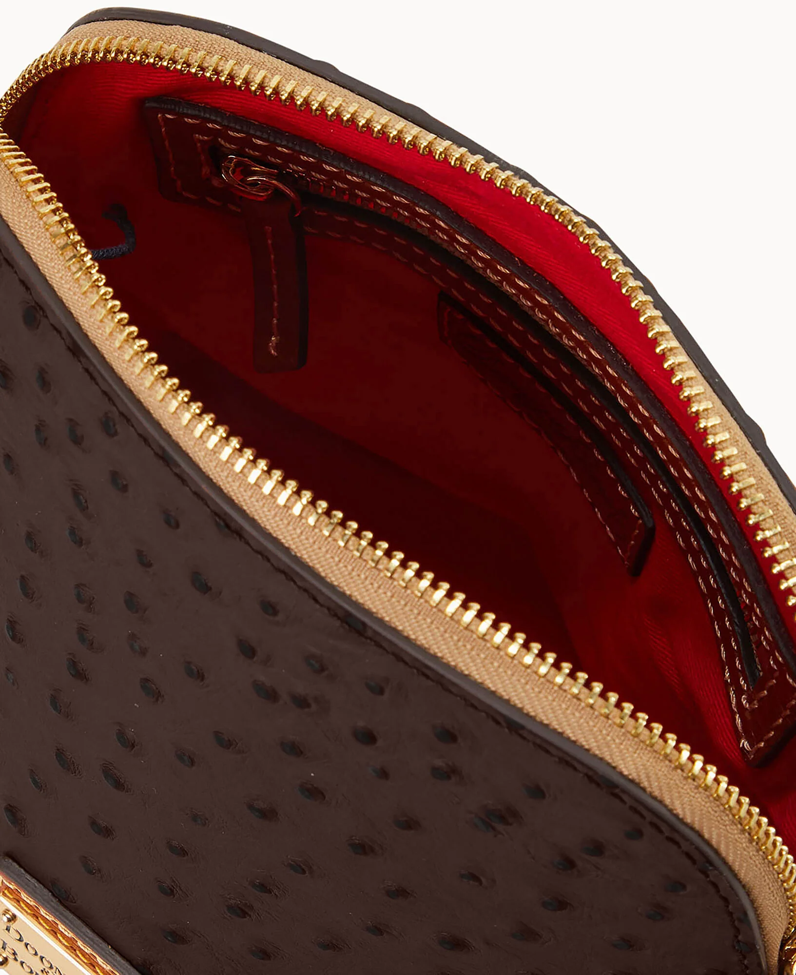 Ostrich Domed Crossbody - Image 13