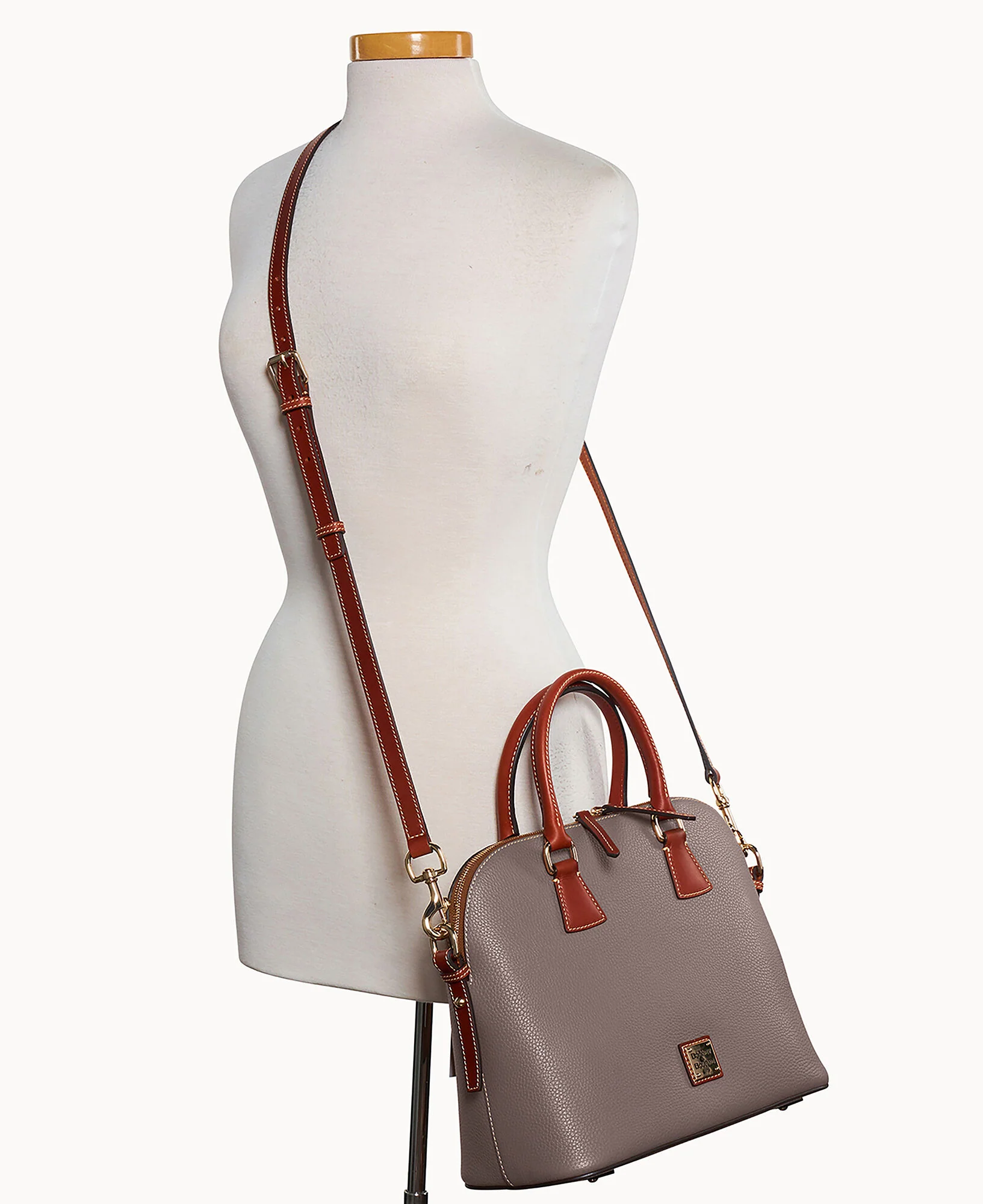 Pebble Grain Satchel - Image 45