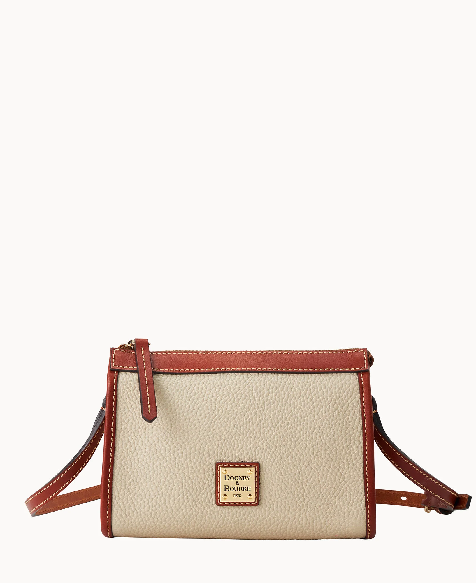 Pebble Grain Small East West Crossbody - Image 35