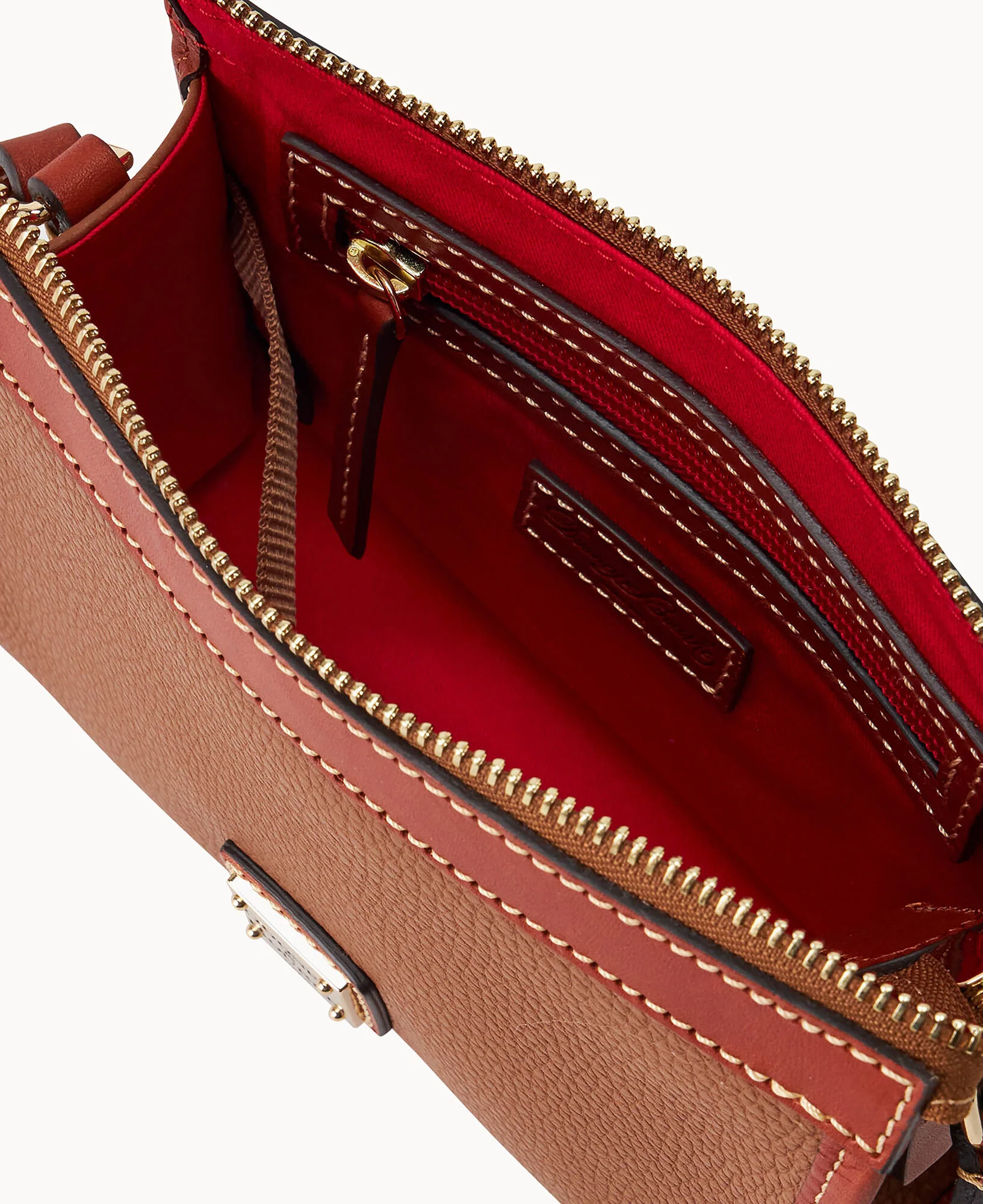 Pebble Grain Small East West Crossbody - Image 41