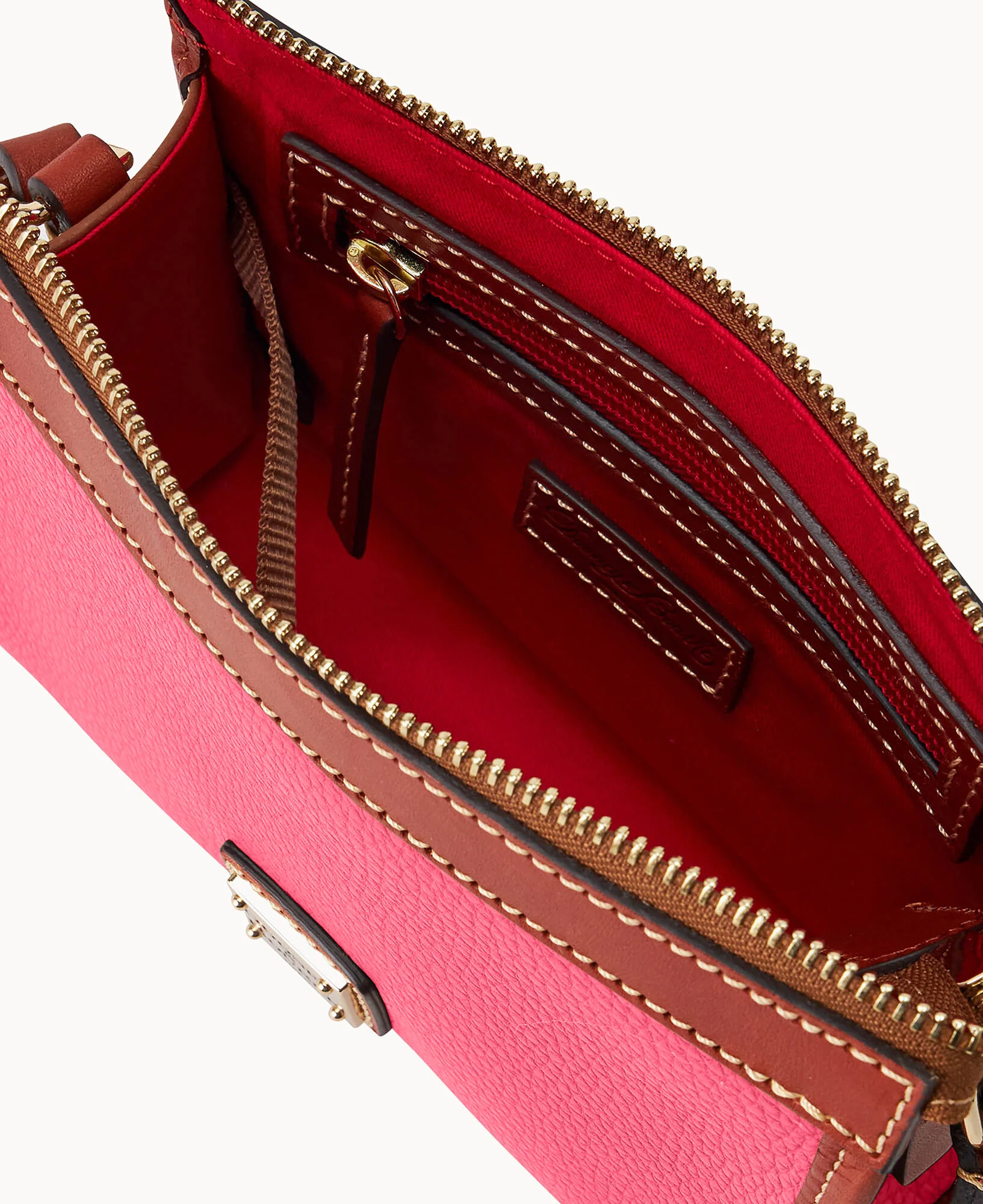 Pebble Grain Small East West Crossbody - Image 7