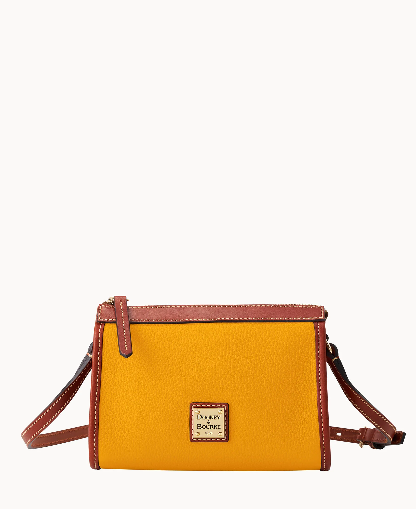 Pebble Grain Small East West Crossbody - Image 9